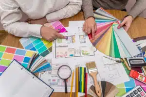 Villa contemporaine avec des professionnels de l’architecture intérieure