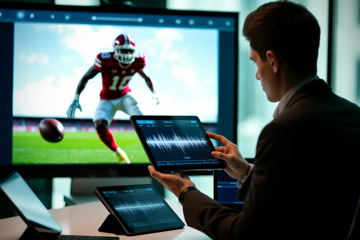 Analyse d'une vidéo sportive manipulée par intelligence artificielle